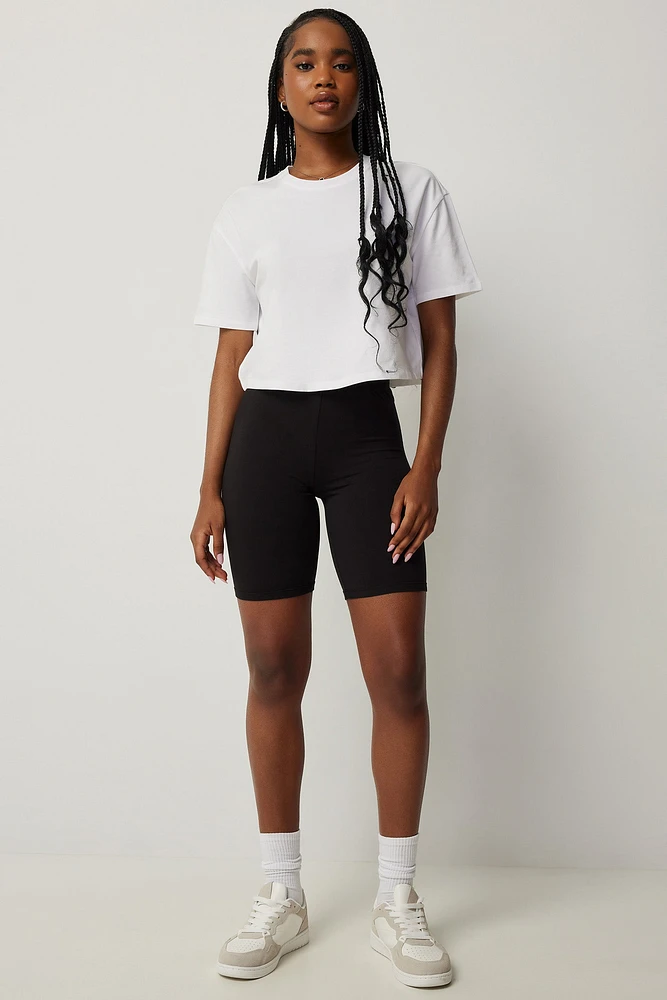 Ardene Basic Super Soft Biker Shorts in | Size | Polyester/Elastane | Eco-Conscious