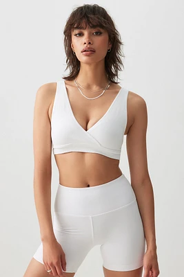 Ardene Two Way Bralette in Pearl White | Size | Elastane/Polyamide