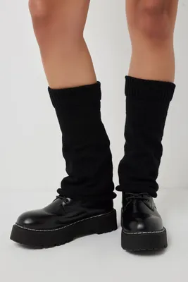 Ardene Flare Leg Warmers in Black