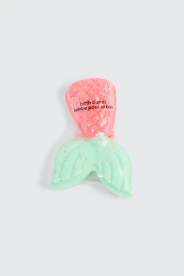 Ardene Mermaid Tail Bath Bomb in Light Green