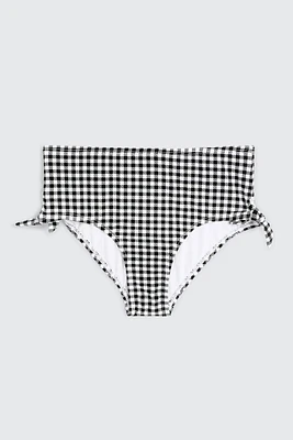 Ardene Kids Printed Side Tie Swim Bottom in | Size | Polyester/Nylon/Elastane | Microfiber