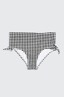 Ardene Kids Printed Side Tie Swim Bottom in | Size | Polyester/Nylon/Elastane | Microfiber