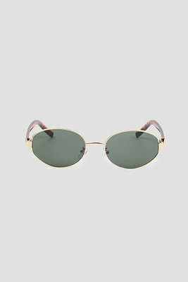 Ardene Round Sunglasses in Brown