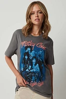 Ardene Motley Crue T-Shirt in Grey | Size | 100% Cotton