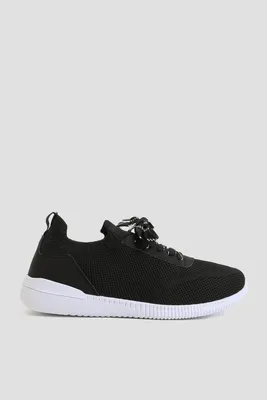 Ardene Laced Sneakers in | Size | Eco-Conscious