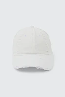 Ardene Distressed Effect Cap in | 100% Cotton