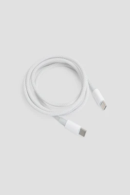 Ardene 36" USB-C to USBC-C Cable in White