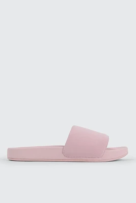 Ardene Solid Slides in Light | Size