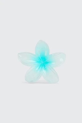 Ardene Hibiscus Hair Claw in Light