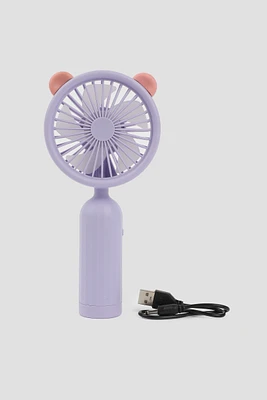 Ardene Portable Fan in Lilac