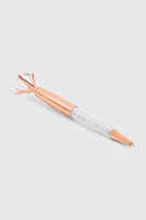 Ardene Diamond Glitter Pen in Gold