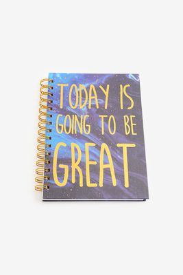 Ardene "Today is going to be great" Notebook