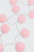 Ardene Lantern Light String in Light Pink