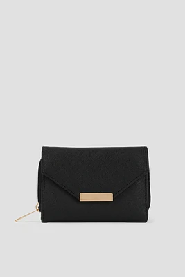 Ardene Small Envelope Wallet in | Faux Leather