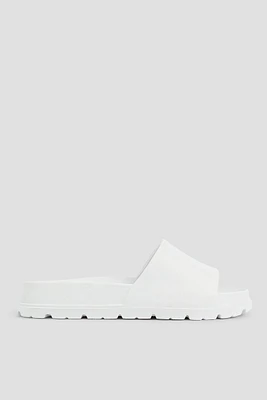 Ardene Lightweight Chunky Slides in | Size