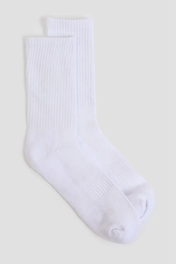 Crew Socks in White