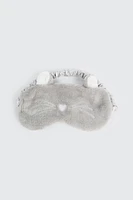 Ardene Cat Sleep Mask in Grey