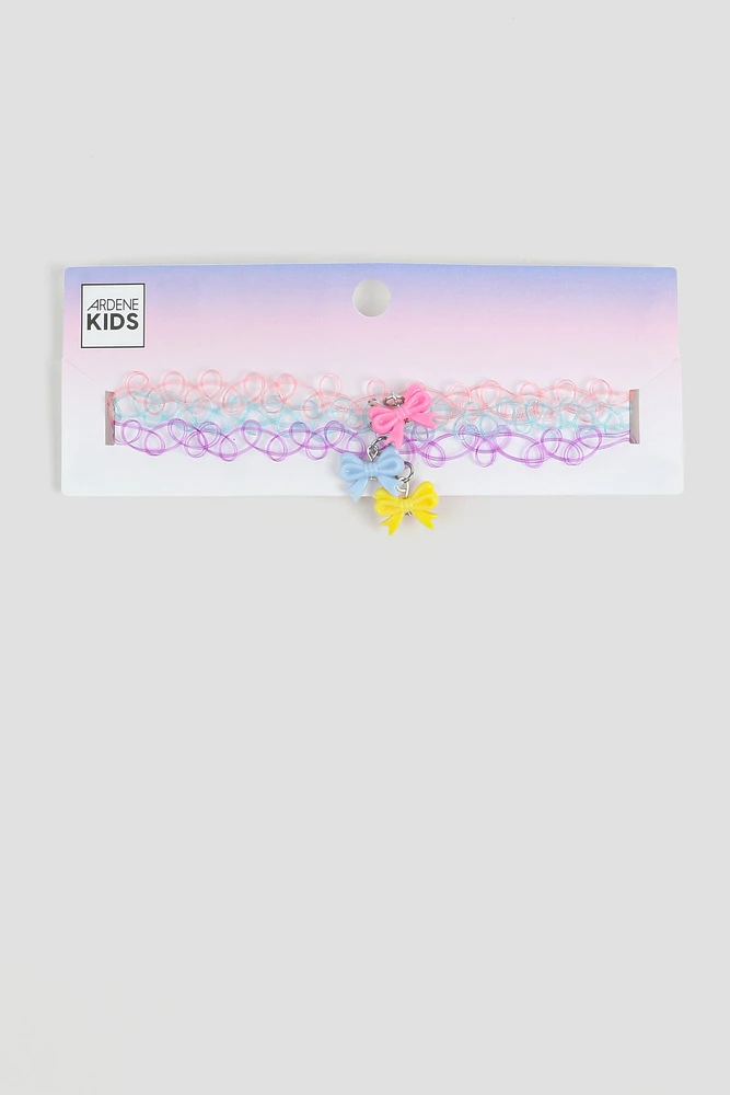 Ardene Kids 3-Pack Daisy Chokers