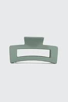 Ardene Cutout Hair Claw in Sage