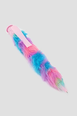 Ardene Kids Fluffy Pen in Light Pink