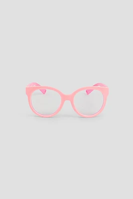 Ardene Kids Blue Light Blocking Round Glasses in