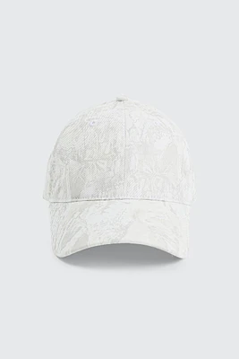 Ardene Camouflage Cap in Light Grey | 100% Cotton
