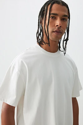 Ardene Man Short Sleeve Boxy T-Shirt For Men in | Size | 100% Cotton