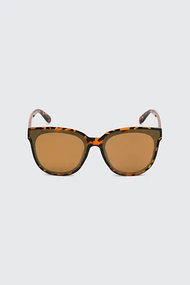 Ardene Tortoiseshell Wayfarer Sunglasses in Brown