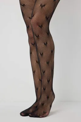 Large Open Fishnet Tights
