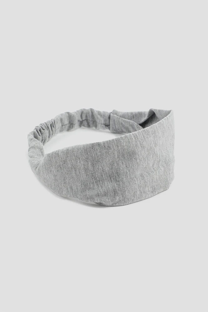 Ardene Super Soft Headwrap in Grey | Polyester