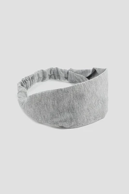 Ardene Super Soft Headwrap in Grey | Polyester