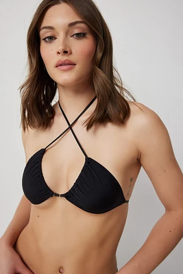 Ardene Multiway Bralette in Black | Size | Nylon/Spandex | Microfiber