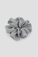 Ardene Large Grey Scrunchie