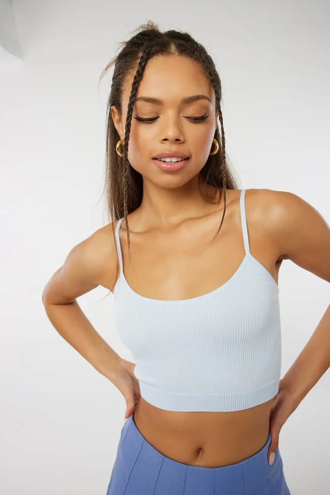 Basic Ultra Crop Seamless Tank Top