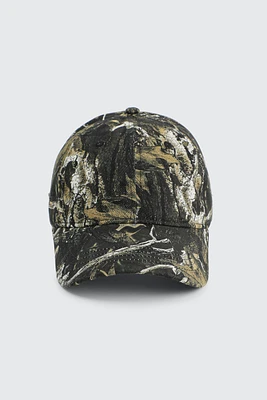 Ardene Camouflage Cap in Khaki | 100% Cotton