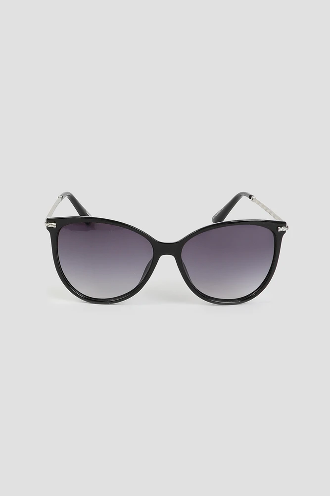 Ardene Black Cat Eye Sunglasses