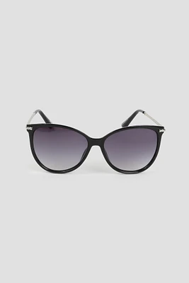 Ardene Black Cat Eye Sunglasses