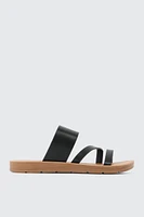 Ardene Strappy Flat Sandals in | Size | Eco-Conscious