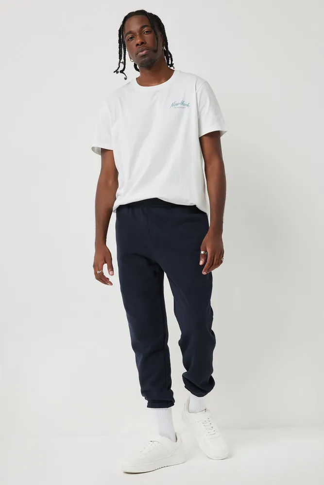 Ardene Cargo Sweatpants in Light Grey, Size, Polyester/Cotton, Fleece- Lined