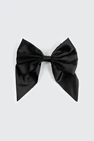 Ardene Large Satin Bow Barrette in
