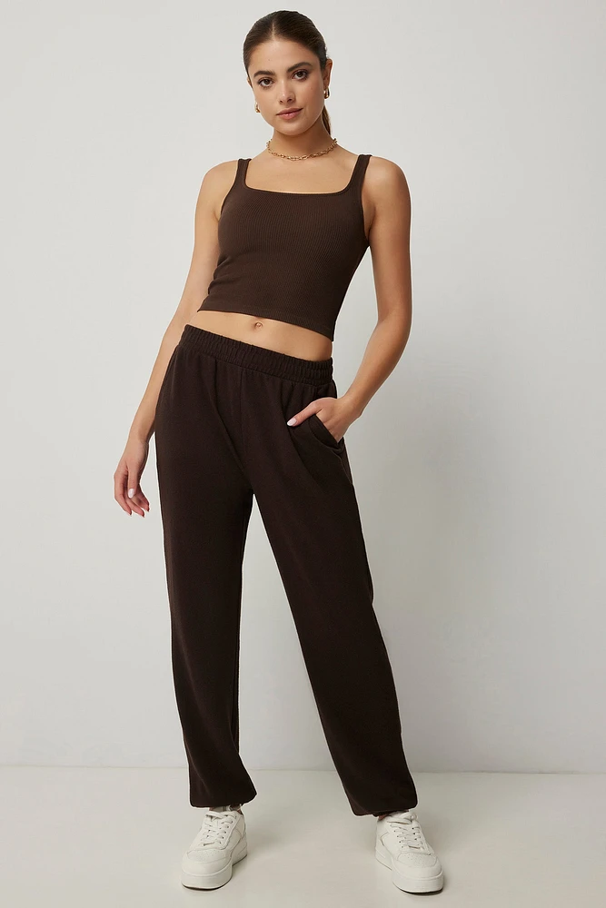 Ardene Slouchy Jogger Pants in | Size | 100% Cotton