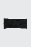 Ardene Super Soft Twist Headwrap in Black | Polyester