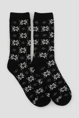 Ardene Fair Isle Boot Socks in | Polyester/Spandex