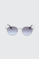 Ardene Retro Sunglasses in Silver