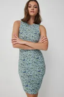 Ardene Mini Bodycon Dress in Light Blue | Size | Polyester/Spandex