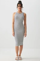 Ardene Basic Bodycon Midi Dress in | Size | Polyester/Elastane