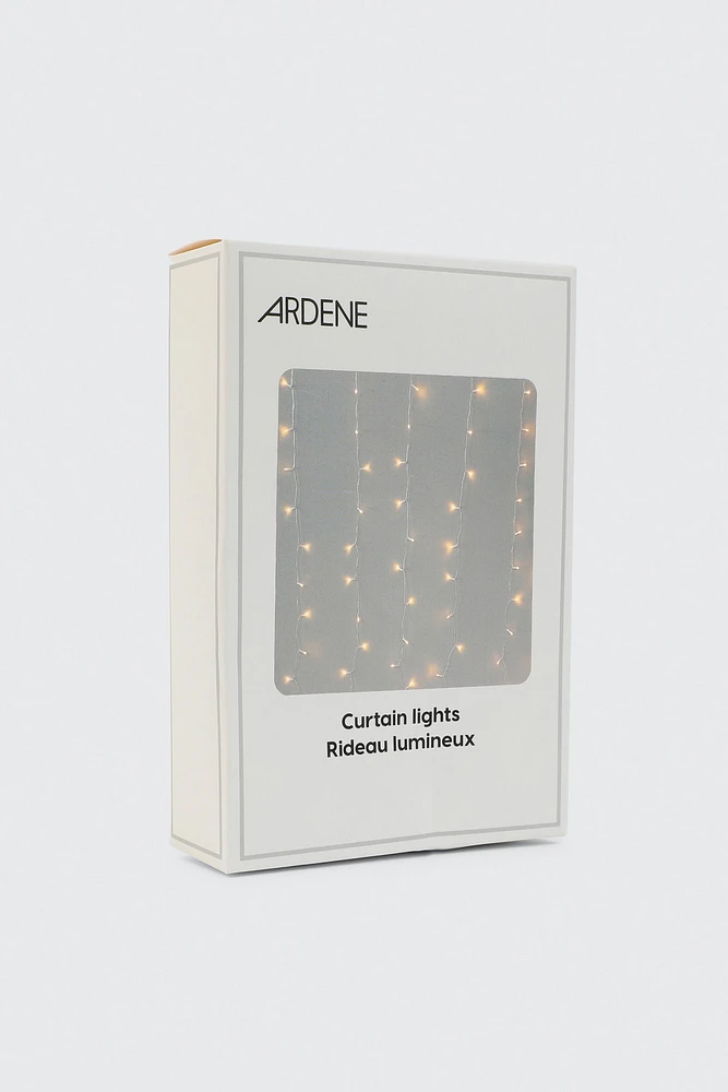 Ardene LED Curtain Lights in Clear