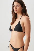 Ardene Triangle Bikini Top in | Size | Polyester/Nylon/Elastane | Microfiber