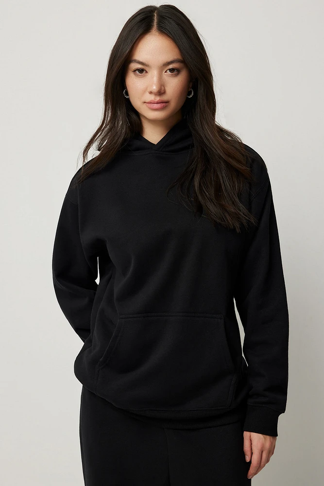 Ardene Classic Hoodie in | Size | Polyester/Cotton | Fleece-Lined | Eco-Conscious