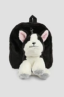 Ardene Kids Backpack with Animal Plushie in | Polyester